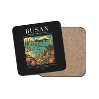 Thumbnail for BUSAN - Poster - Coaster - Black