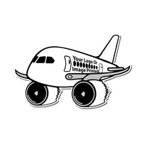 Thumbnail for Custom Design Image Logo Airbus A220 Airplanes sticker, Wide 6cm (2.3inches)
