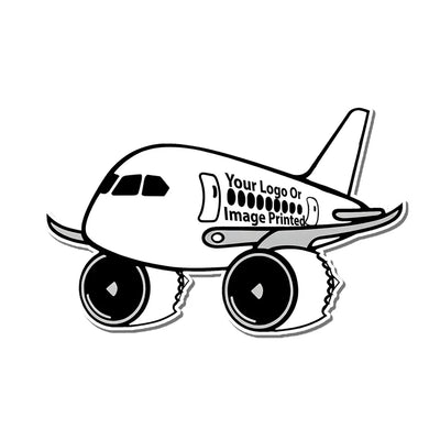 Custom Design Image Logo Airbus A220 Airplanes sticker, Wide 6cm (2.3inches)