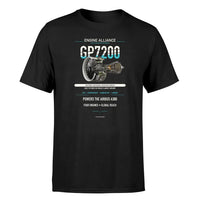Thumbnail for GP7200 design on black single side