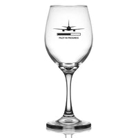 Thumbnail for Pilot In Progress Wine Glass