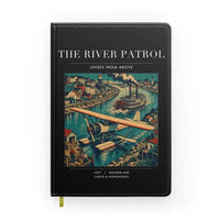 Thumbnail for VINTAGE G4050 - The River Patrol - Designed Notebooks design on black