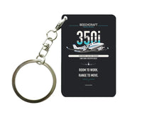 Thumbnail for King Air 350i Key Chain design on black key chain