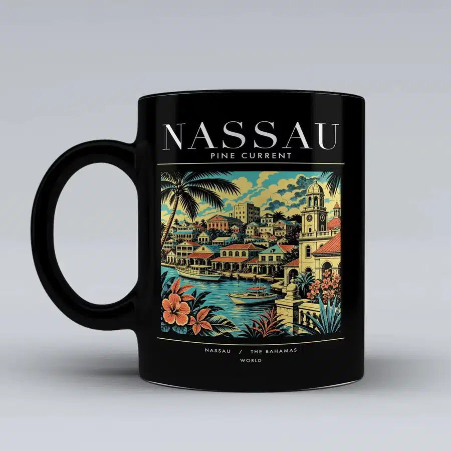 NASSAU - Poster - Mug - Black