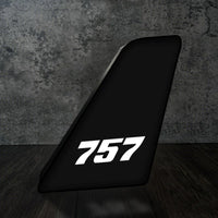Thumbnail for Boeing 757 Flat Text Led Aircraft Tail aviation art 3D aircraft tail lamp in premium acrylic with LED.
