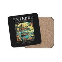 Thumbnail for ENTEBBE - Poster - Coaster - Black