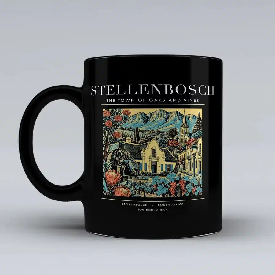 STELLENBOSCH - Poster - Mug - Black