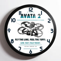 Thumbnail for DJI Avata 2 design on white framed wall clock