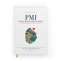 Thumbnail for Palma de Mallorca Airport (PMI) design on white notebook