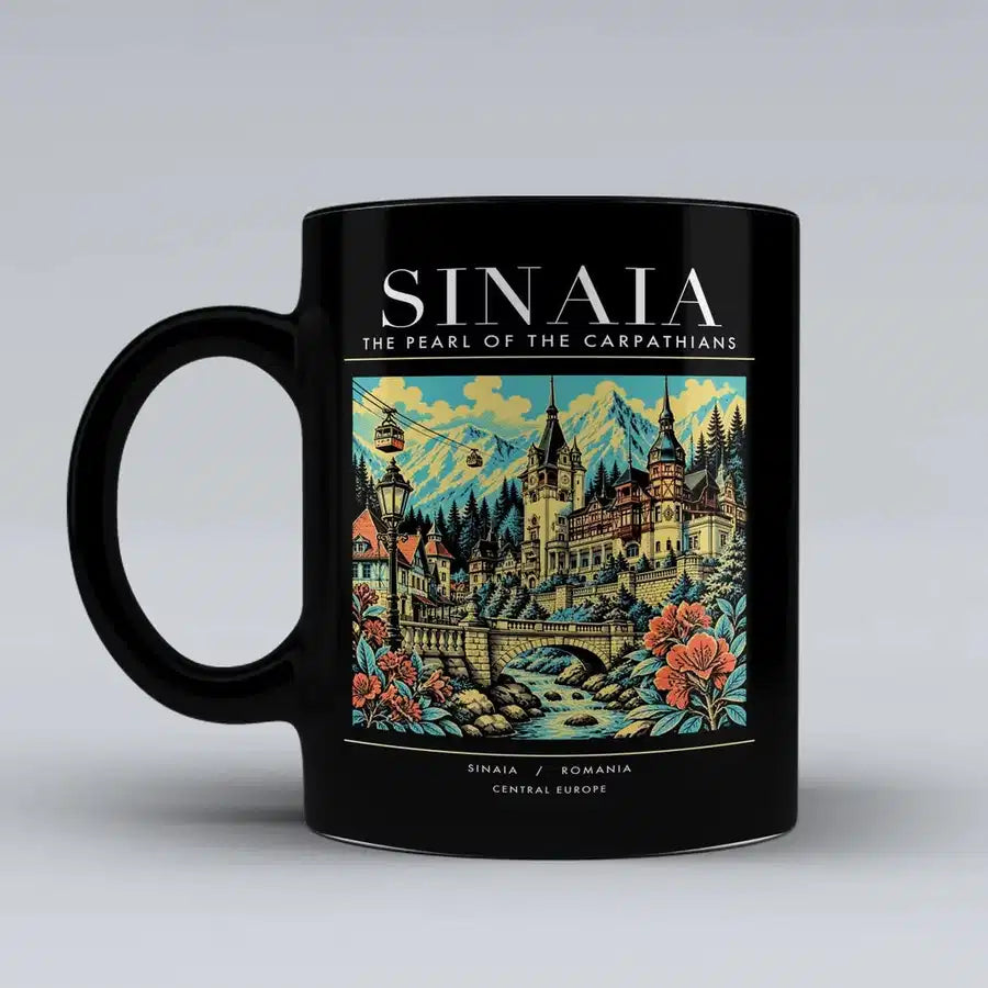 SINAIA - Poster - Mug - Black