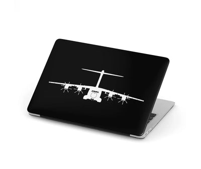 Airbus A400M Silhouette aviation themed MacBook case for MacBook.
