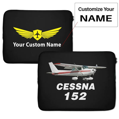 The Cessna 152 Laptop & aviation print laptop & tablet case, fits laptop or tablet.