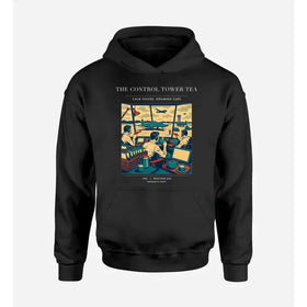 Single-Side Printing — The Control Tower Tea Double-Side Hoodie