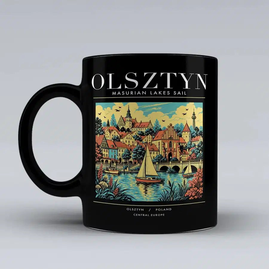 OLSZTYN - Poster - Mug - Black