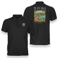 Thumbnail for WANAKA - Poster - Double-Side Polo - Black