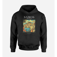 Thumbnail for SAMOS - Poster - Premium Hoodie - Black