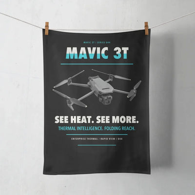 DJI Mavic 3 Thermal design on black towel