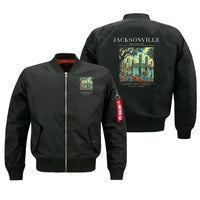 Thumbnail for JACKSONVILLE - Poster - Bomber Jacket - Black
