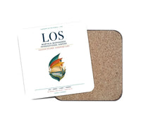 Thumbnail for Murtala Muhammed International Airport (LOS) design on white 1 piece coaster