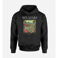 Thumbnail for MIYAZAKI - Poster - Premium Hoodie - Black