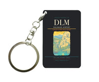 Thumbnail for Dalaman Airport DLM Key Chain design on black key chain