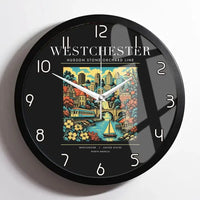 Thumbnail for WESTCHESTER - Poster - Wall Clock Framed - Black