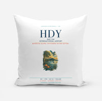 Thumbnail for Hat Yai International Airport (HDY) design on white pillow