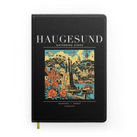 Thumbnail for HAUGESUND - Poster - Notebook - Black