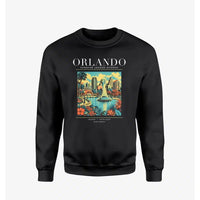 Thumbnail for ORLANDO - Poster - Sweatshirt - Black