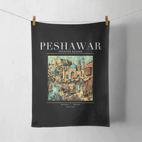 Thumbnail for PESHAWAR - Poster - Towel - Black