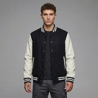 Thumbnail for Super Quality Baseball Style aviation design printed on padded shell with classic pilot styling pilot jacket.