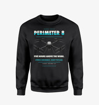 Thumbnail for Skyfront Perimeter 8 design on black sweatshirt