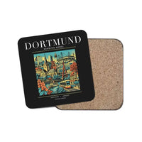 Thumbnail for DORTMUND - Poster - Coaster - Black