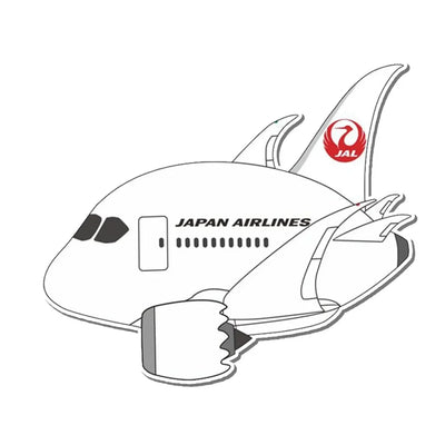 Japan Airlines JAL Boeing 787 Dreamliner Airplanes sticker, Wide 6cm (2.3inches)