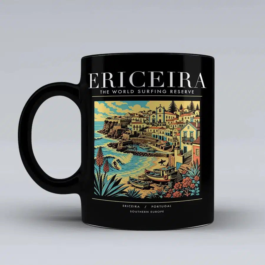 ERICEIRA - Poster - Mug - Black