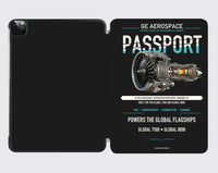 Thumbnail for PASSPORT design on black ipad tablet case