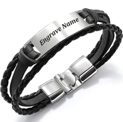 Super Quality aviation-themed bracelet, polished metal.