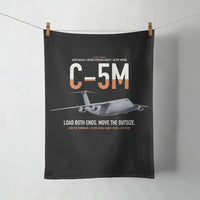 Thumbnail for C-5M Super Galaxy design on black towel