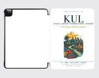 Thumbnail for Kuala Lumpur International Airport (KUL) design on white ipad tablet case