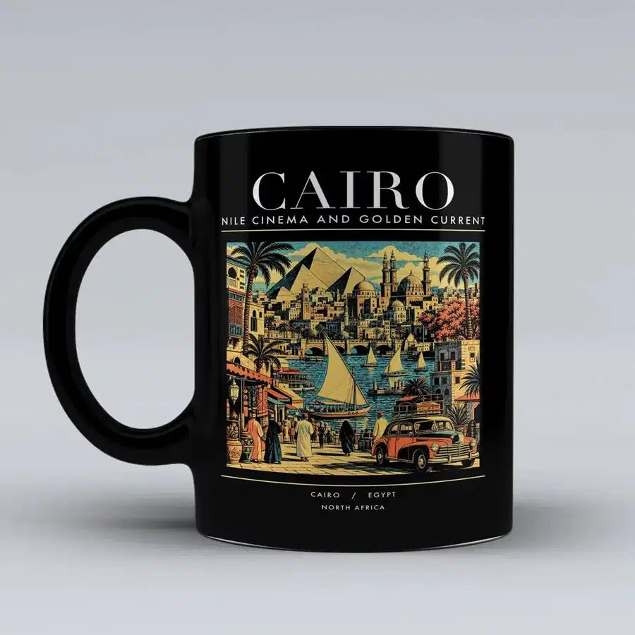 CAIRO - Poster - Mug - Black