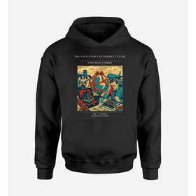 Single-Side Printing — The Navigator's Retirement Globe Double-Side Hoodie