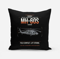 Thumbnail for Sikorsky MH-60S Seahawk design on black pillow