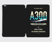 Thumbnail for Airbus A300-600R design on black ipad tablet case