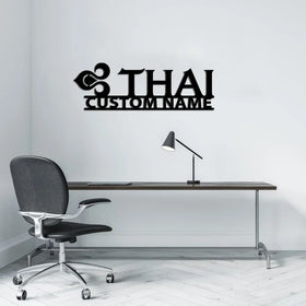 Thai Airways Wall Metal Signs