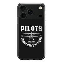 Thumbnail for Pilots Looking Down at People iPhone Case