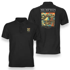 Memphis City Series Premium Polo T-Shirts
