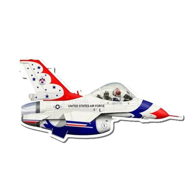 U.S. Air Force Thunderbirds F-16 Airplanes sticker, Wide 6cm (2.3inches)
