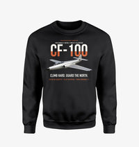 Thumbnail for Avro Canada CF-100 Mk5 Canuck Northern All Weather Interceptor design on black sweatshirt