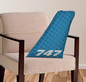 Boeing 747 (2) Aircraft Tail Pillows