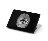 Thumbnail for Aviation Finger Print aviation print MacBook case, fits MacBook.